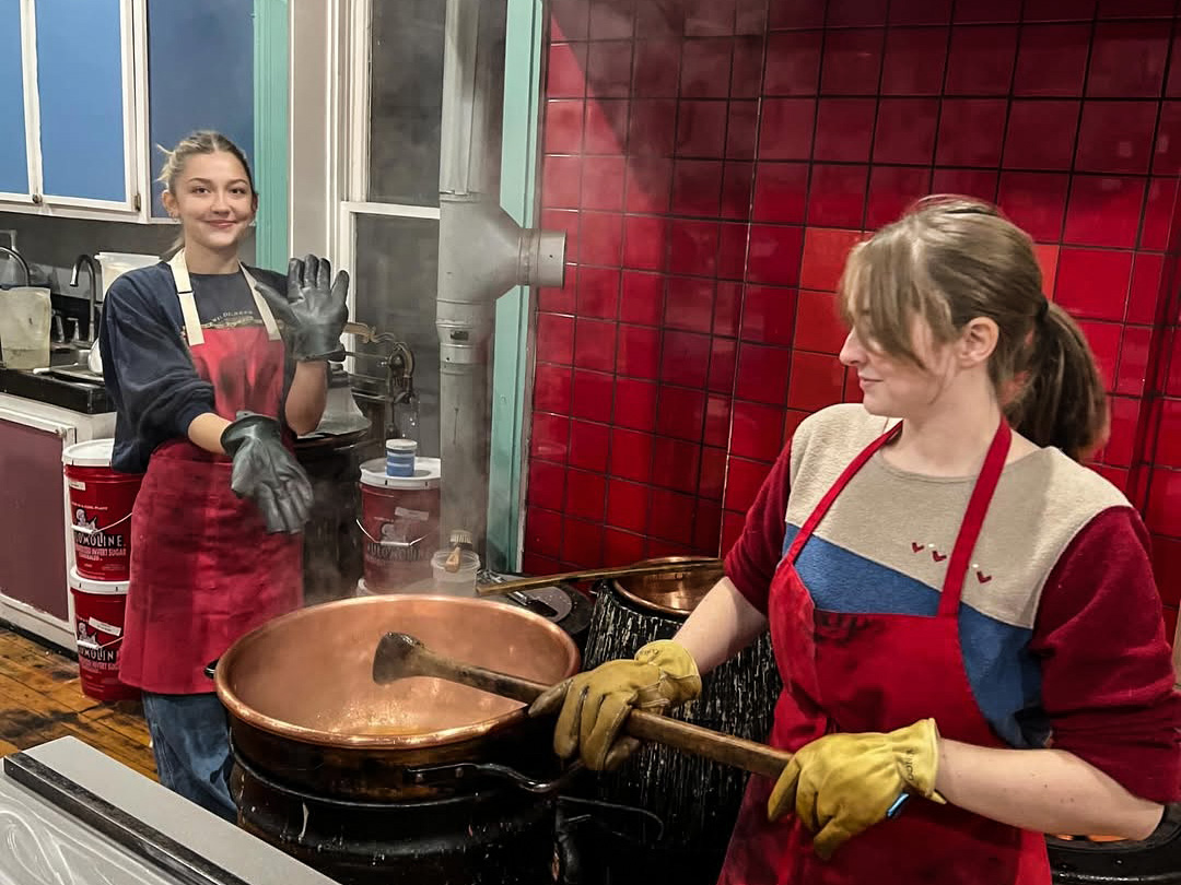 Handmade candy cane tour at McCord Candies