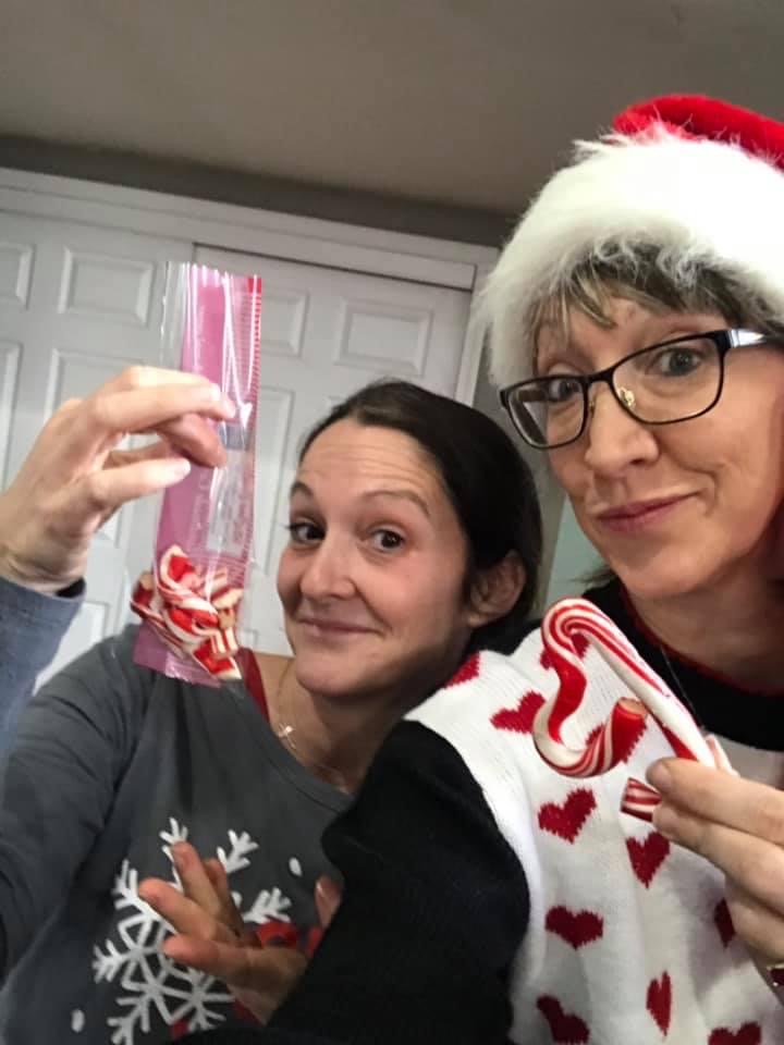 Candy cane making at McCord Candies