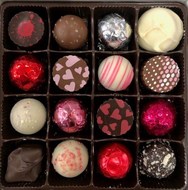 Valentine's Day Chocolate Box (16 pc) - Image 2